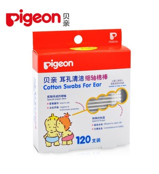 (Pigeon)贝亲 棉棒（耳用 120支）