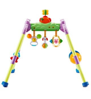 澳贝auby 益智玩具 音乐健身架 婴幼儿童运动早教启智健身器 0-1岁宝宝玩具 婴儿礼物