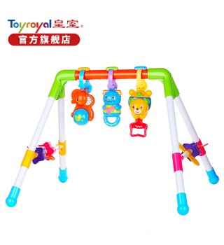 Toyroyal皇室玩具 儿童多功能音乐健身架 宝宝婴儿健身架0-1岁