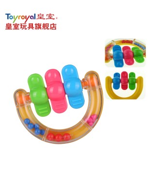 Toyroyal日本皇室玩具 婴儿手摇铃 宝宝手摇铃 半环形手摇铃6个月